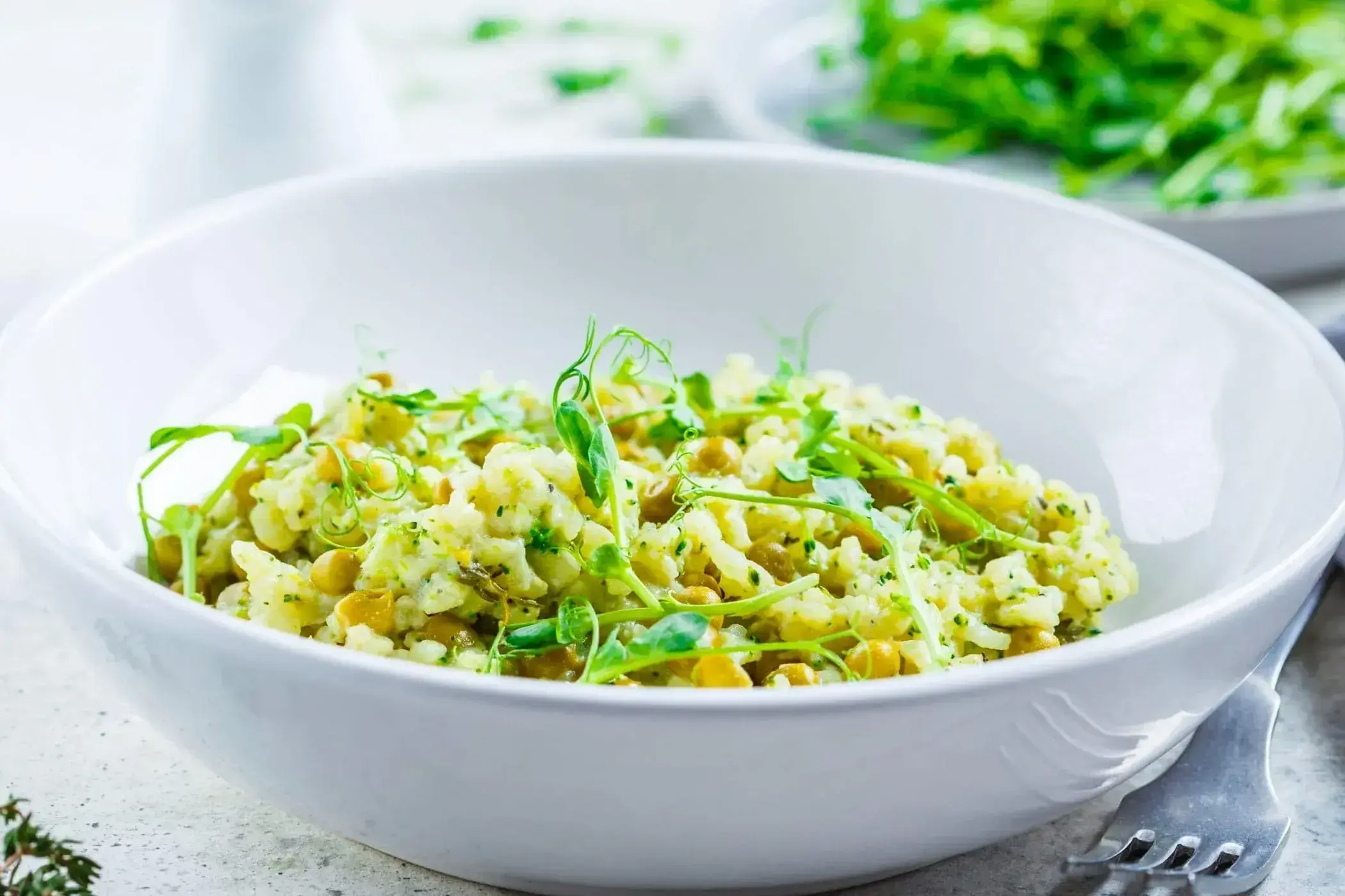 Arroz de grelos: broccoli rabe risottoimage