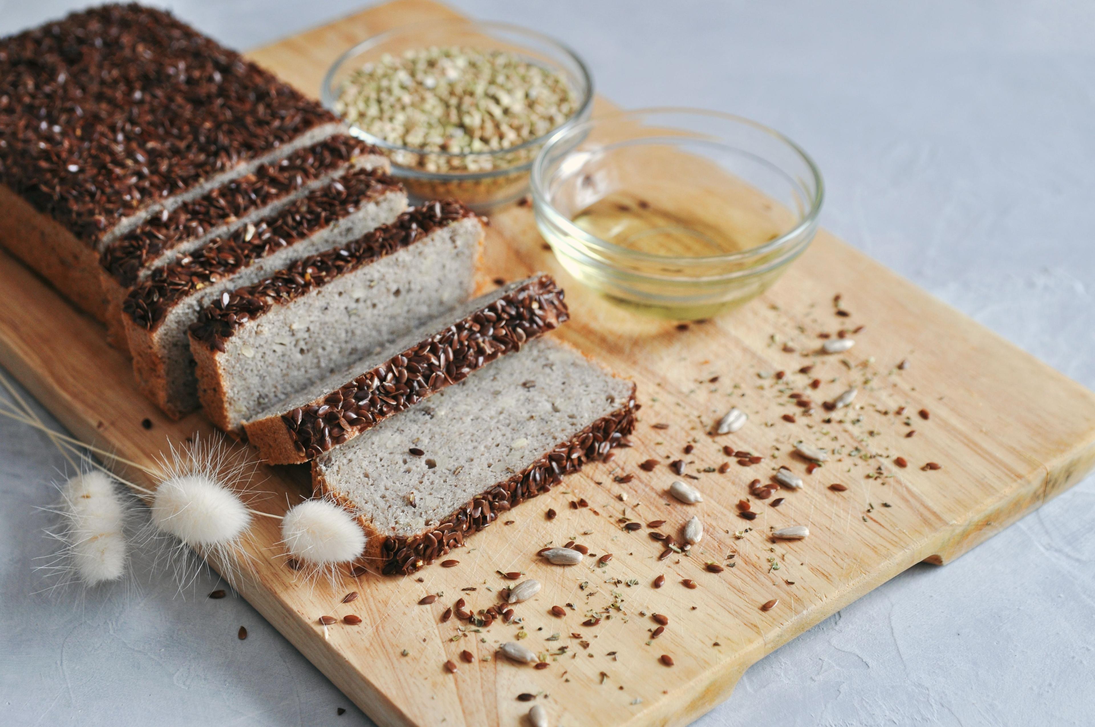 Flax flour breadimage